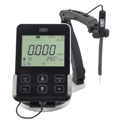 5 inch touch panel water TDS geleidbaarheid meter piek instrumenten laboratorium benchtop