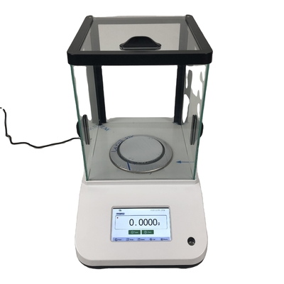 USB-poort Laboratorium Elektronisch evenwicht Stabilisatietijd ≤ 4 seconden 0.1mg Externe