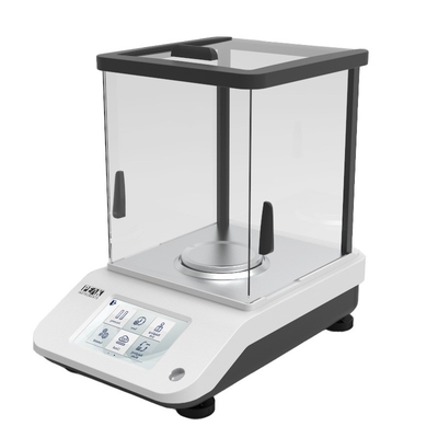 USB-poort Laboratorium Elektronisch evenwicht Stabilisatietijd ≤ 4 seconden 0.1mg Externe