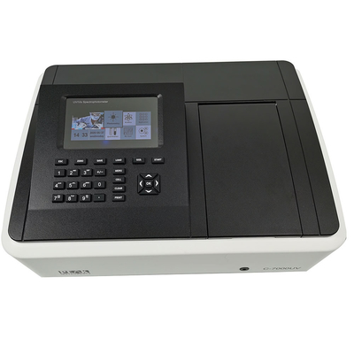 Op maat gemaakte ondersteuning 190-1100nm Full Function Single Beam UV Visible Spectrophotometer