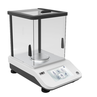 USB-poort Laboratorium Elektronisch evenwicht Stabilisatietijd ≤ 4 seconden 0.1mg Externe