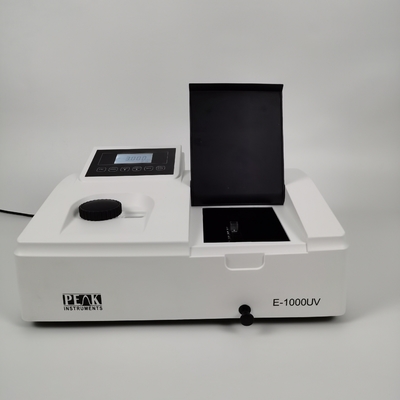 Enkele straal zichtbaar 320-1000 nm golflengtebereik Chemie-analysator spectrofotometer