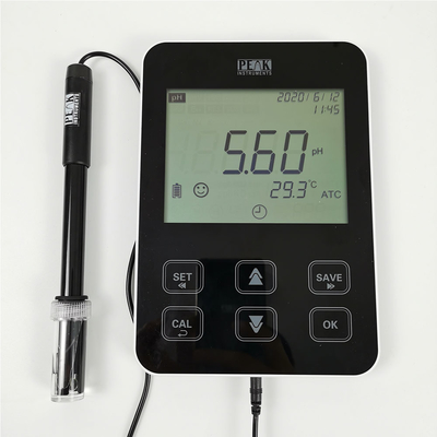 5 inch LCD Touch Panel Tablet pH mV Meter met 3-punts kalibratie en hoge precisie
