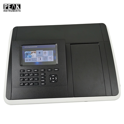 7 inch 2nm UV zichtbare spectrophotometer voor nauwkeurige metingen 13 kg Nul focale lengte