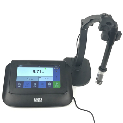 Laboratorium hoge precisie benchtop capacitieve touchscreen pH-meter met 2 punt kalibratie