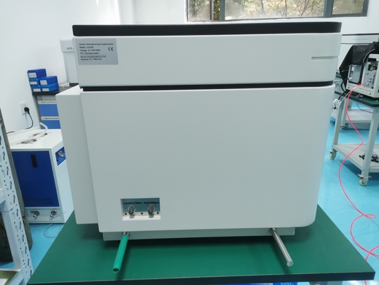 Vlam AAS Atomaire absorptiespectrophotometer voor Hg Cu Cd Pb Testing 82*68*55CM