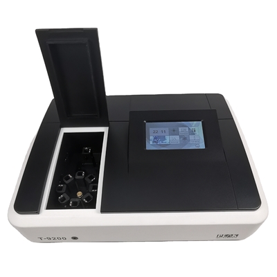 7 inch capacitieve aanraakscherm 1nm dubbelstraal 190-1100nm UV Vis Spectrophotometer