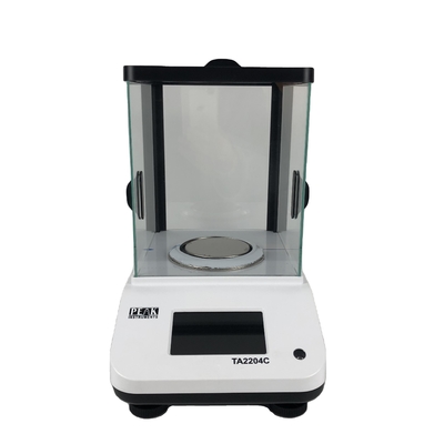 4.3 inch LCD touchscreen hoge precisie 0,1 mg 220 g elektronische balans voor laboratorium