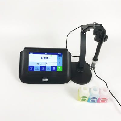 Hoge resolutie 7 inch Kleur LCD Touch Screen Lab Digitale mV ph meters voor afvalwater