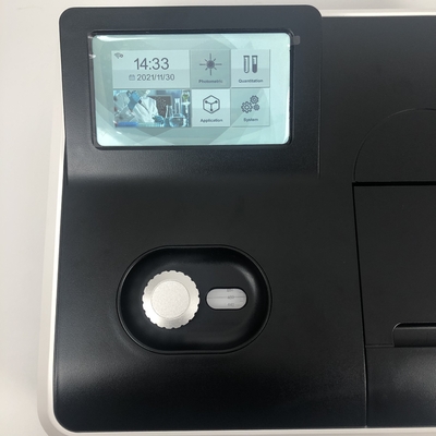 USB-uitvoerpoort LCD-kleuren touchscreen zichtbare spectrophotometer met bandbreedte van 4 nm