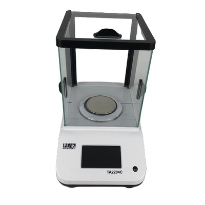 USB-poort laboratorium touchscreen digitale schaal met een hoge nauwkeurigheid 0,01 mg leesbaarheid