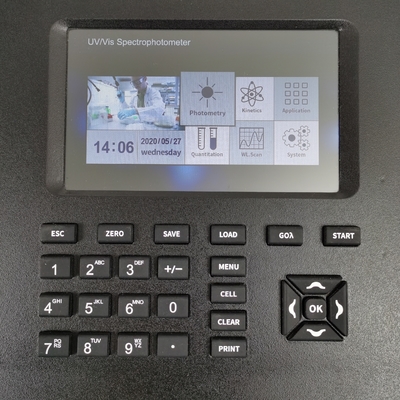 1nm UV/VIS spectrophotometer met stralingslicht≤0,05%T 220 en 190-1100nm golflengtebereik