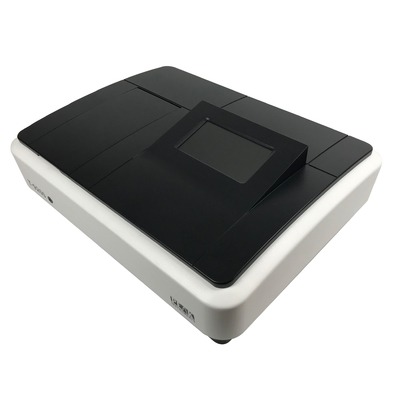 7 inch touchscreen 1nm xenonlamp dubbelstraal spectrophotometer voor chemische analyse