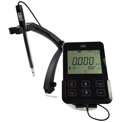 1 punt kalibratie ATC 1.0% FS 5 inch LCD Tablet geleidbaarheid TDS meter voor de resultaten