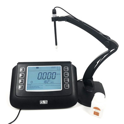 Elektrodeconstante 0,1/1/10cm-1 6,5 inch LCD Display Leiding TDS Zoutgehaltemeter