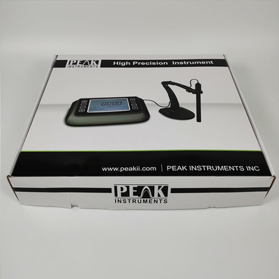 90% reactietijd PEAK Instrumenten Wateropgeloste zuurstof DO-meter ± 0,4 mg/l nauwkeurigheid