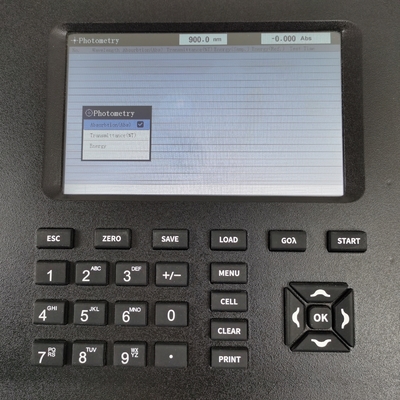Silikonknop 190-1100nm UV Vis Auto Zero Spectrophotometer voor laboratoriumonderzoek