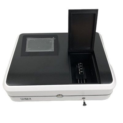 Grote LCD touchscreen Basic Single Beam Visible Spectrophotometer met USB-uitvoerpoort