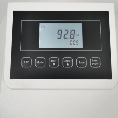 Hoge precisie 4nm UV zichtbare enkelstraalspectrophotometer voor nauwkeurige metingen