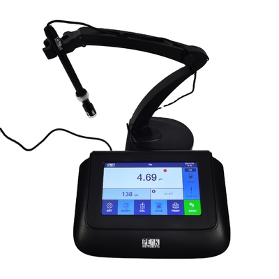 Hoog nauwkeurig 3 in 1 PH-meter met ±0,02pH nauwkeurigheid en temperatuurbereik -10C-110C