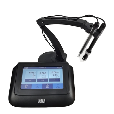 0.01/0.1/1μS/cm Resolutie Benchtop Automatic Calibration PH Conductivity Meter