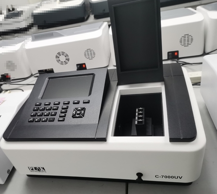 Laboratoriumonderzoek zichtbare spectrophotometer met ±0,3 nm golflengte nauwkeurigheid en 2 nm bandbreedte