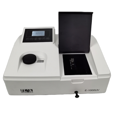 golflengte 190-1020nm E-1000UV-spectrometer handmatige UV-zichtbare spectrophotometer