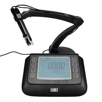 6 in 1 gecombineerde pH- en geleidingsmeter en sensor met een temperatuurresolutie van 0,1 °C