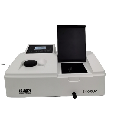 Accurate en draagbare UV Vis Water Spectrophotometer met Stray Light ≤ 0,15%T 360 nm