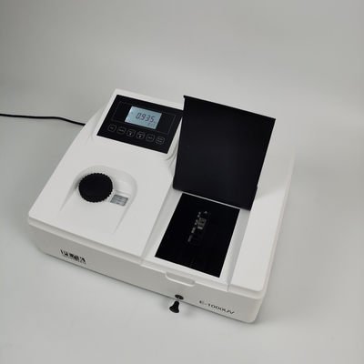 Accurate en draagbare UV Vis Water Spectrophotometer met Stray Light ≤ 0,15%T 360 nm
