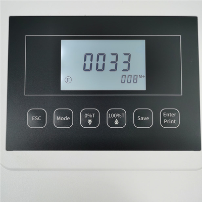 Handmatige spectrophotometer voor enkelstraaloptisch systeem 190-1020 nm UV zichtbare spectrometer