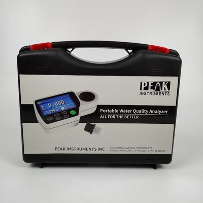ODM-ondersteuning 4.3 inch hoge resolutie draagbare handheld kleurmeter met LED-lichtbron