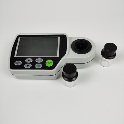 Draagbare troebelheidsmeter met 4,3 inch kleuren-LCD-scherm en hoge nauwkeurigheid NTU-aflezing