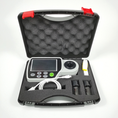 Draagbare troebelheidsmeter met 4,3 inch kleuren-LCD-scherm en hoge nauwkeurigheid NTU-aflezing