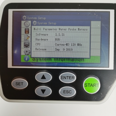 Draagbare troebelheidsmeter met 4,3 inch kleuren-LCD-scherm en hoge nauwkeurigheid NTU-aflezing