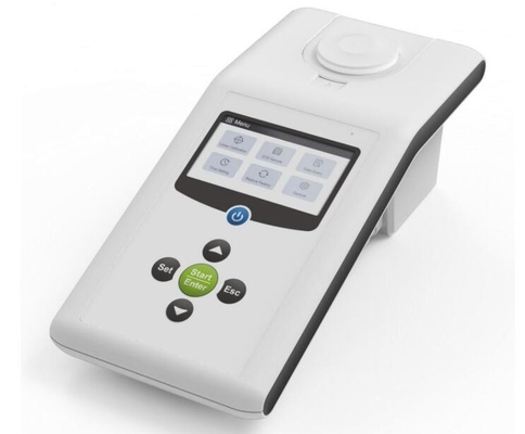 Draagbare troebelheidsmeter met hoge resolutie voor piekeninstrumenten voor het testen van drinkwater