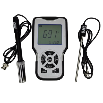 Hoogresolutie Orp Atc Digitale Draagbare Laboratorium Ph Meter met aangepaste ondersteuning