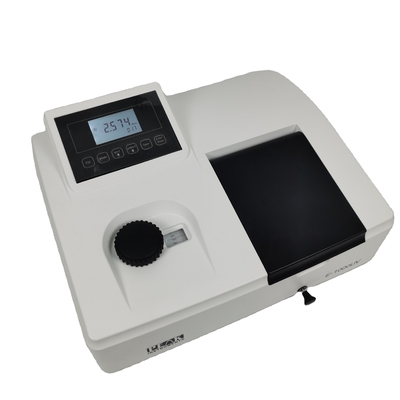 190-1020 nm golflengtebereik Single Beam Visible Spectrophotometer UV Handmatige fotometer