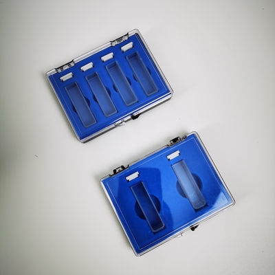 Spectrophotometer Glas Cuvette Kwartz Cuvette 1cm 10mm voor spectraal bereik 190-2500nm