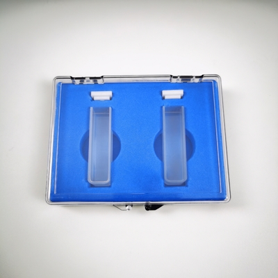 Spectrophotometer Glas Cuvette Kwartz Cuvette 1cm 10mm voor spectraal bereik 190-2500nm