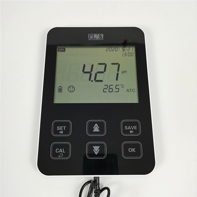 Hoog nauwkeurig aanraakpaneel Digitaal EC TDS PH- en geleidingsmeter met LCD-scherm
