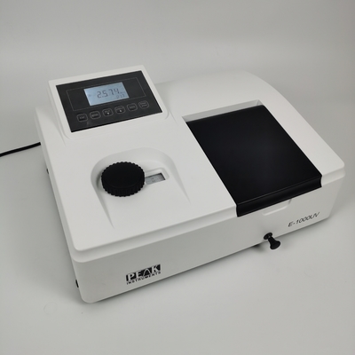 40*70mm achtergrondverlicht LCD-display UV zichtbare spectrophotometer voor onderwijsinstellingen