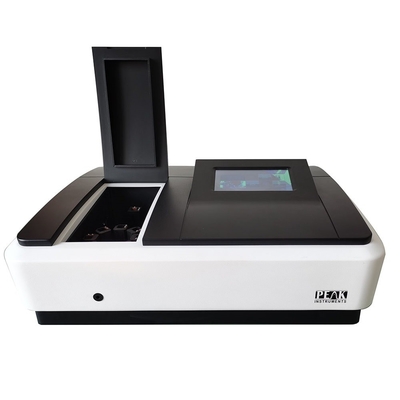 Goed brandpuntlengte nul dubbelstraalfotometer 190-1100nm UV zichtbare spectrophotometer