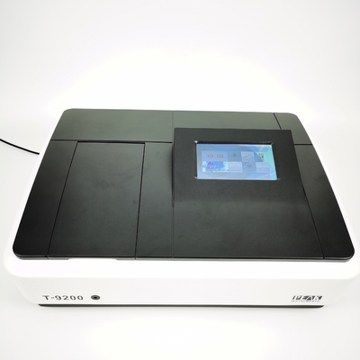 190-1100nm UV/Vis spectrophotometer met touchscreen en 2nm spectrale bandbreedte
