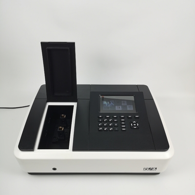 Professionele 190-1100nm UV dubbelstraalspectrophotometer met deuterium/tungstenlamp