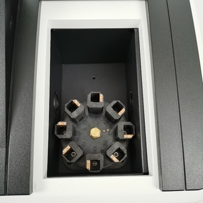 Op microprocessor gebaseerde dubbele straal spectrophotometer 190-1100nm 7 inch kleurendisplay UV Vis