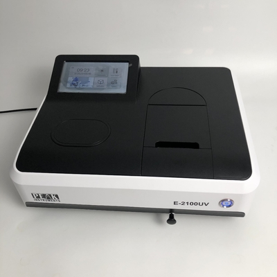 190-1100nm UV-spektrophotometer met USB-uitvoerpoort en touchscreen