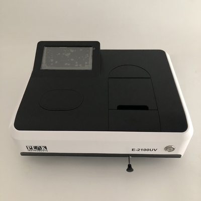 USB-uitvoerpoort enkelstraal-UV-zichtbare spectrophotometer voor analytische laboratoria