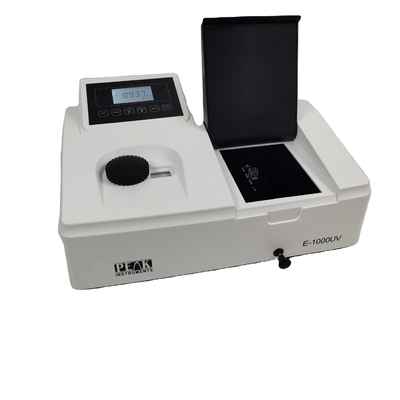 PEAK Instruments Basic UV Visible Spectrophotometer met een enkele straal en een bandbreedte van 4 nm