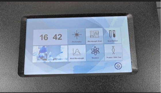8 Cell Holder T-9200 UV Visible Spectrophotometer met 2nm bandbreedte en touchscreen